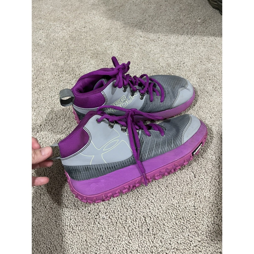 Under Armor Michelin Wild‎ Gripper Fat Tire Youth Kids 4 Running Trail Sneakers